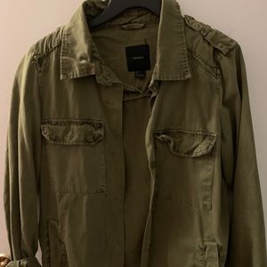 Army green jacket